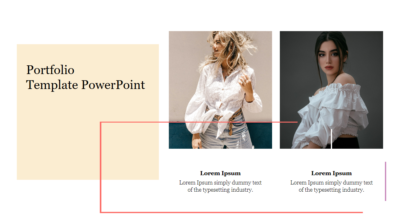 Modern Portfolio Template PowerPoint Presentation